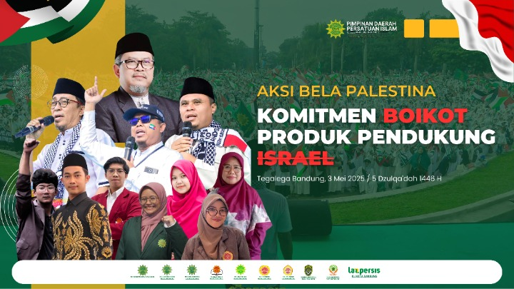 Aksi Bela Palestina, Persatuan Islam Kabupaten Pekalongan Mengajak Turun Aksi
